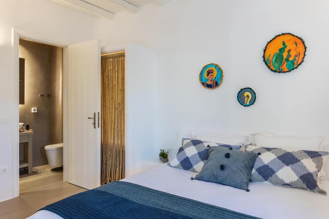 Mykonos Ag Villas In Ftelia Beach Exterior foto