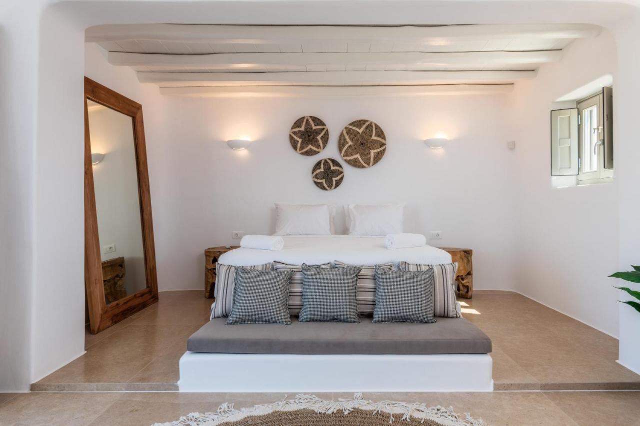 Mykonos Ag Villas In Ftelia Beach Exterior foto