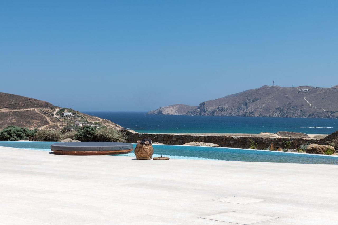Mykonos Ag Villas In Ftelia Beach Exterior foto
