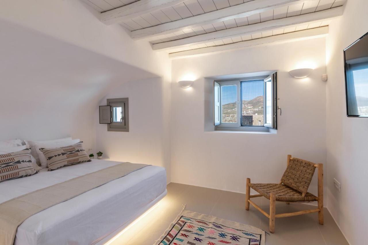Mykonos Ag Villas In Ftelia Beach Exterior foto